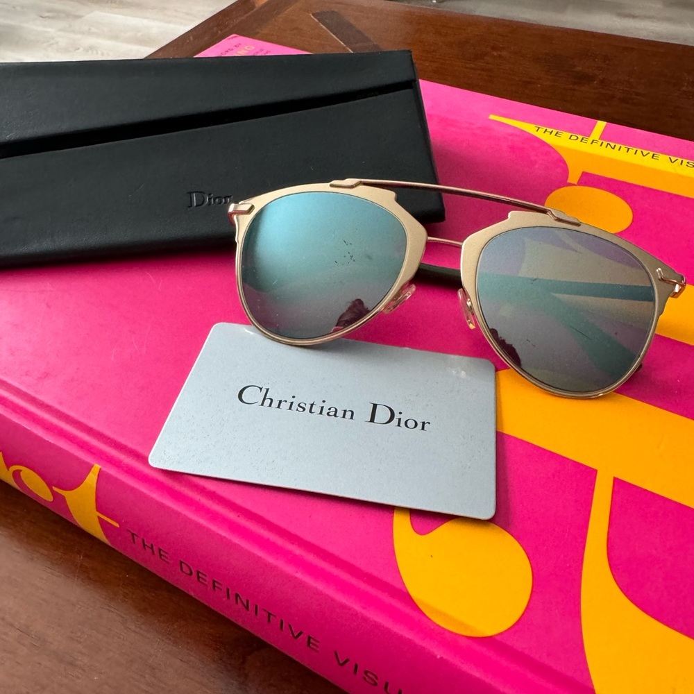 Dior Reflective 52 mm Sunglasses